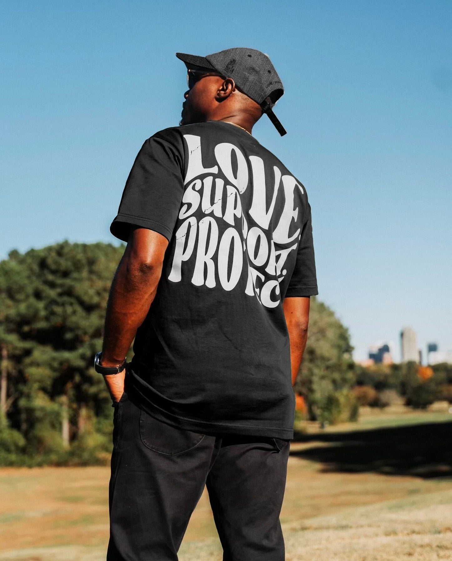 Charlotte BLACK “i am dad.” T-Shirt