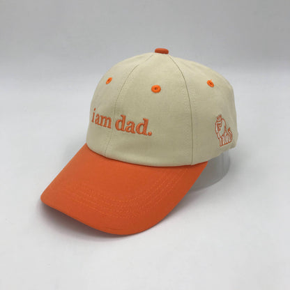 Myan ORANGE “i am dad.” Dad Hat