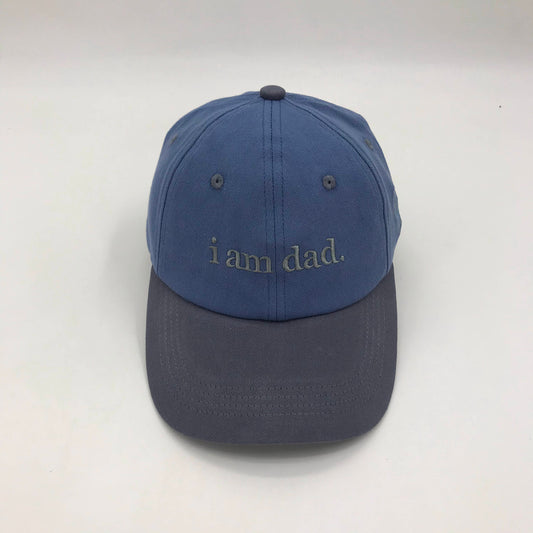Quincy BLUE “i am dad.” Dad Hat
