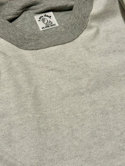 Crew GRAY “i am dad.” Crewneck