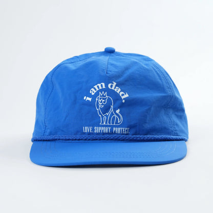 “i am dad.” Trademark Royal Blue Nylon Hat